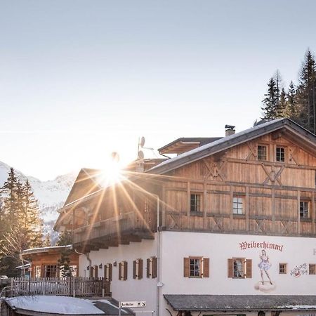 Skihotel Weiberhimmel ウルティモ エクステリア 写真